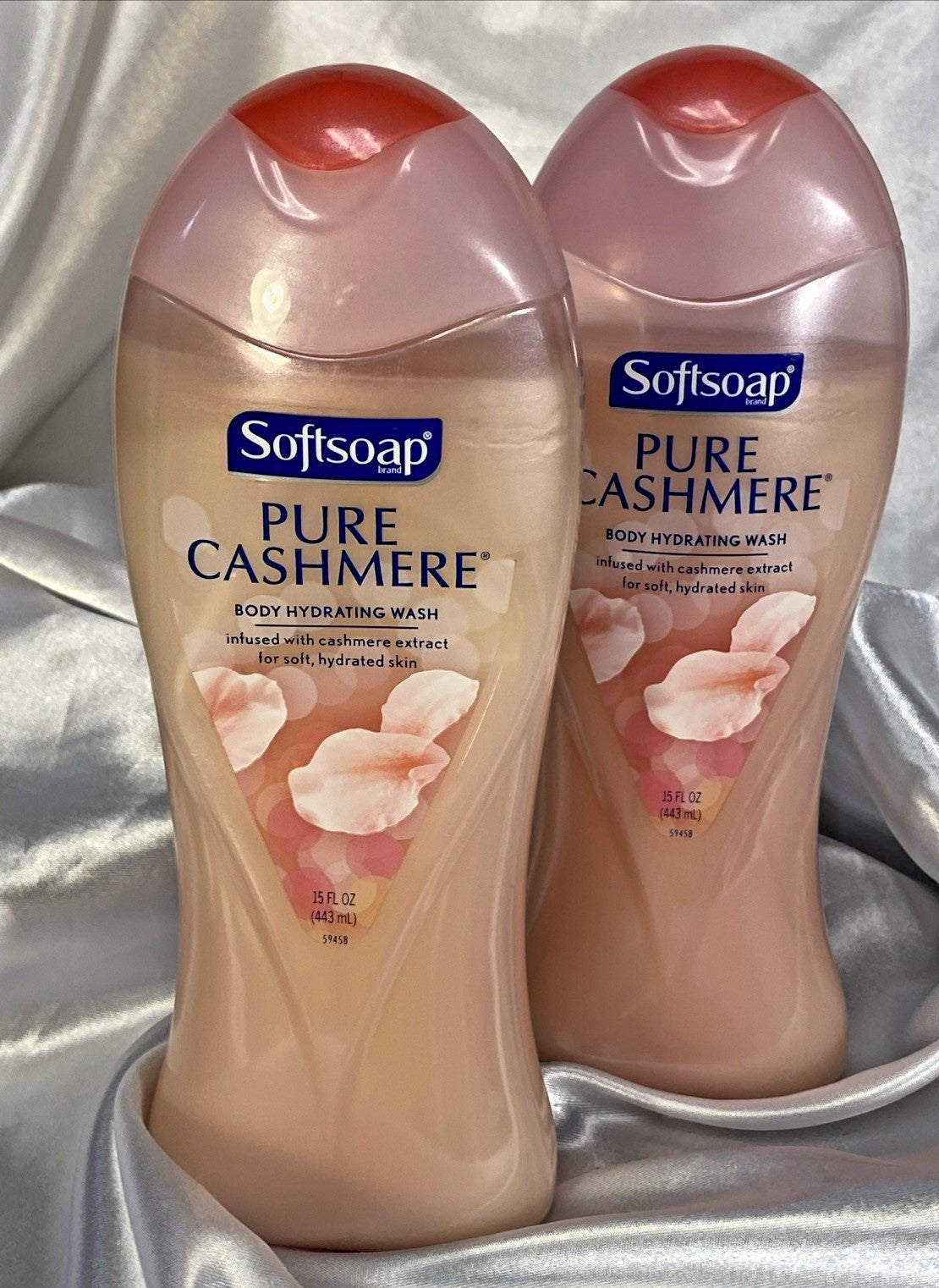 Softsoap Pure Cashmere Hydrating Pink Body Wash 15oz Discontinued
