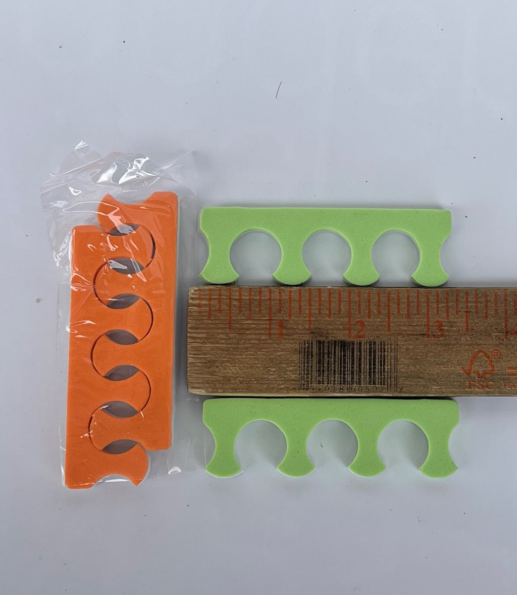 Pedicure Toe Separators Soft Foam 100 Pairs for Salon & Home Use