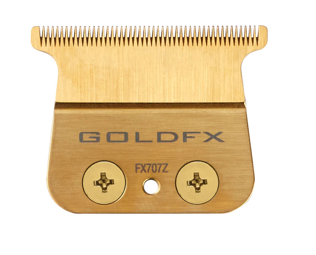 Gold DLC Titanium T-Blade for Trimmers - Precise Detailing Replacement Blade