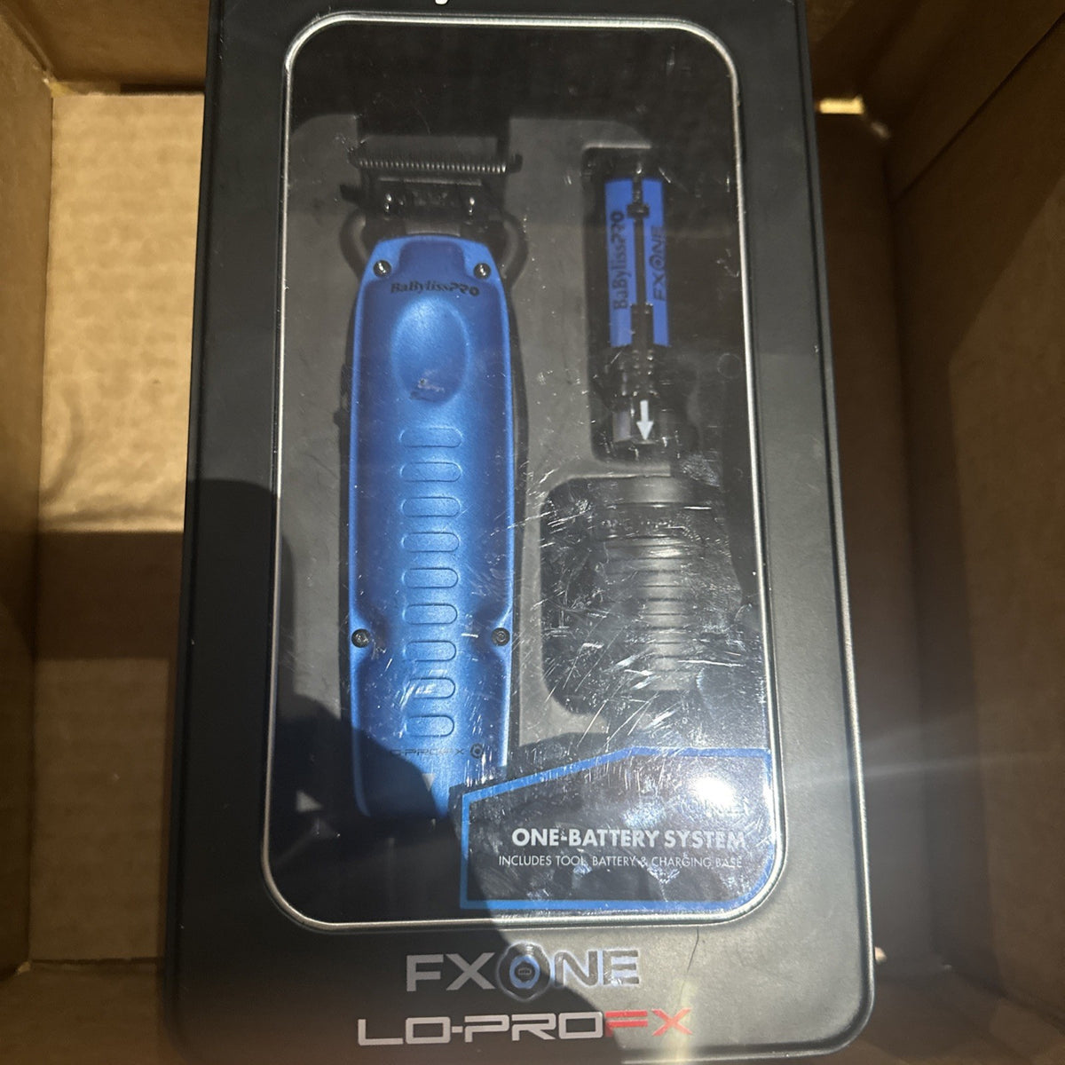 BaByliss PRO Blue FXONE LoProFX Trimmer - Professional Hair Clipper