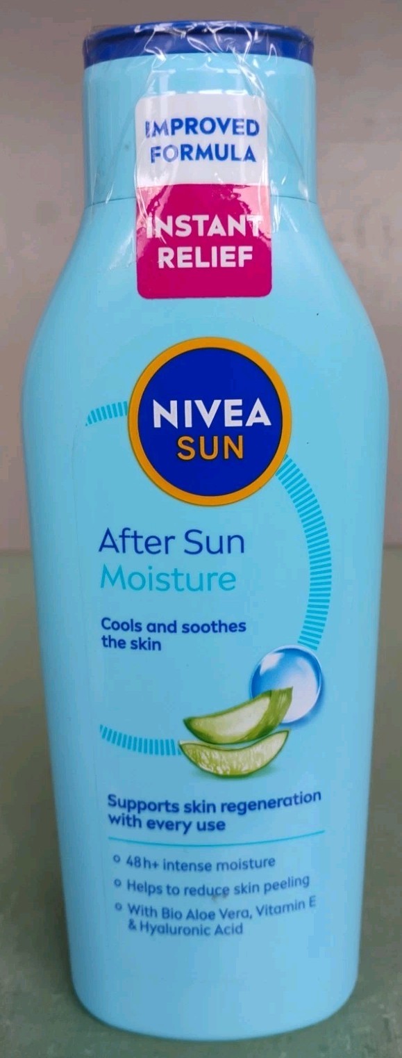 After Sun Moisturizing Lotion with Aloe Vera - 400ml Sun Care Hydrating Lotion