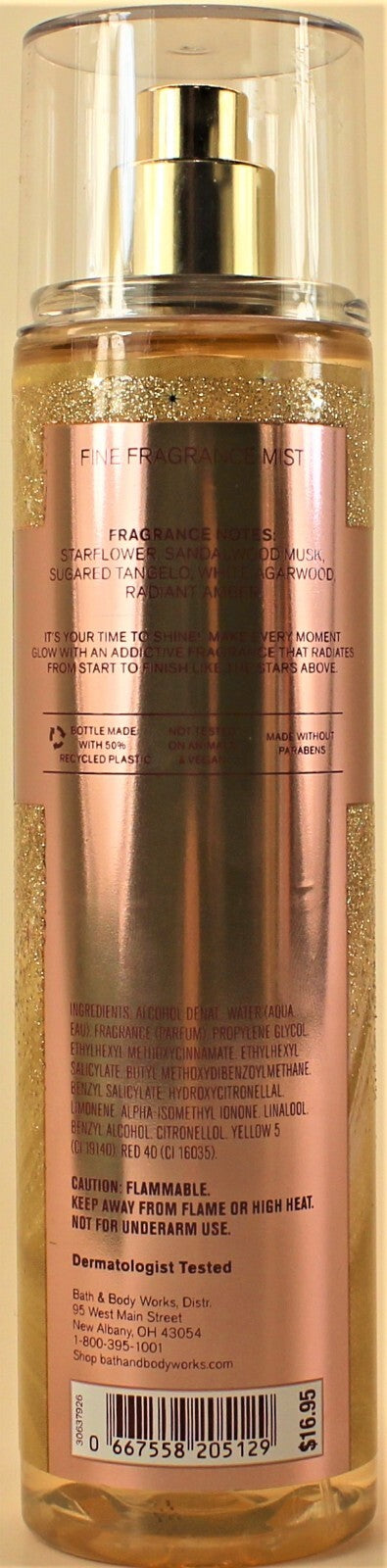 2 Pack Bath & Body Works In The Stars Body Mist Spray 8oz - Perfume Gift Set