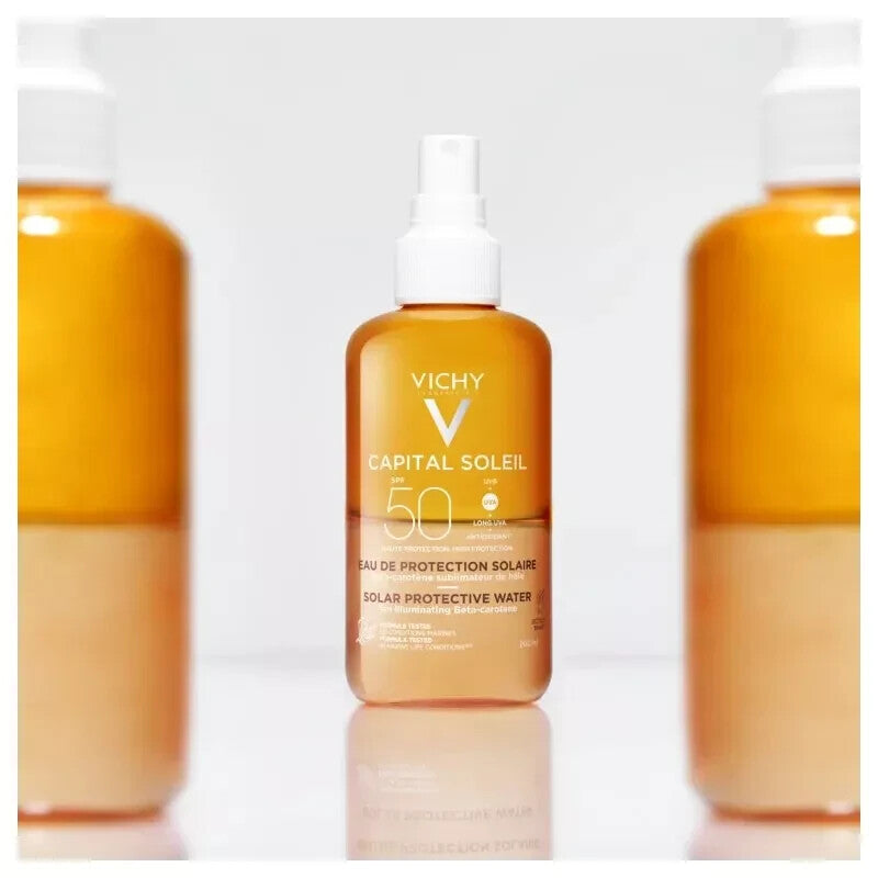 SPF 50 Water Sunscreen with Tanning Boost - Sensitive Skin 200ml