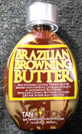 Dark Tanning Lotion with Coconut Oil - Ed Hardy Brazilian Browning Butter 13.5oz