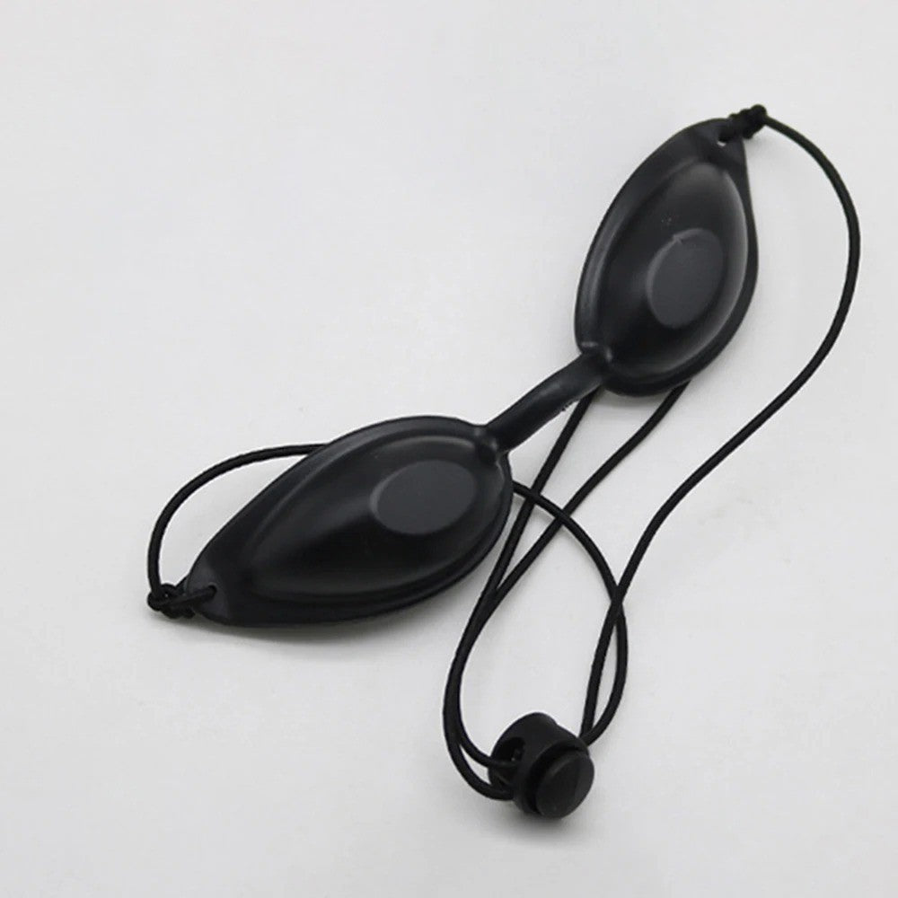 UV Protective Tanning Bed Goggles - Flexible Sunbathing Eye Protection
