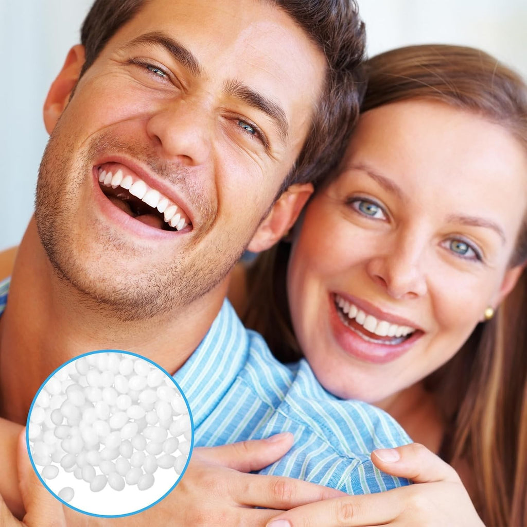 Dental Repair Kit Moldable Thermal Beads for Missing or Broken Teeth