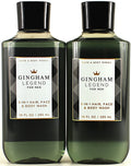 Men's Gingham Legend Body Wash & Face & Hair Shampoo 10oz - Pack of 2