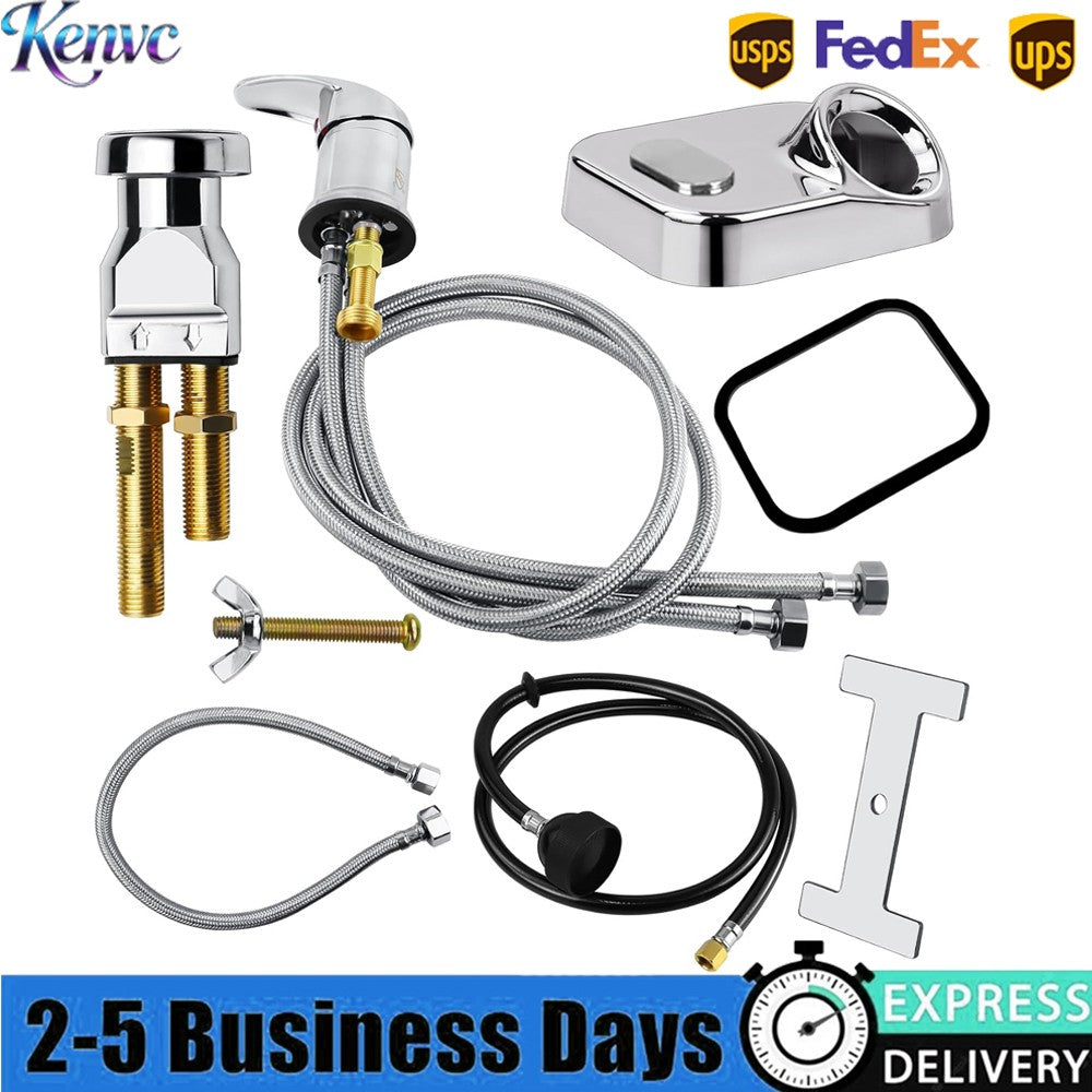 Salon Shampoo Bowl Faucet Vacuum Breaker Kit Spa Hair Salon Sink Replacement