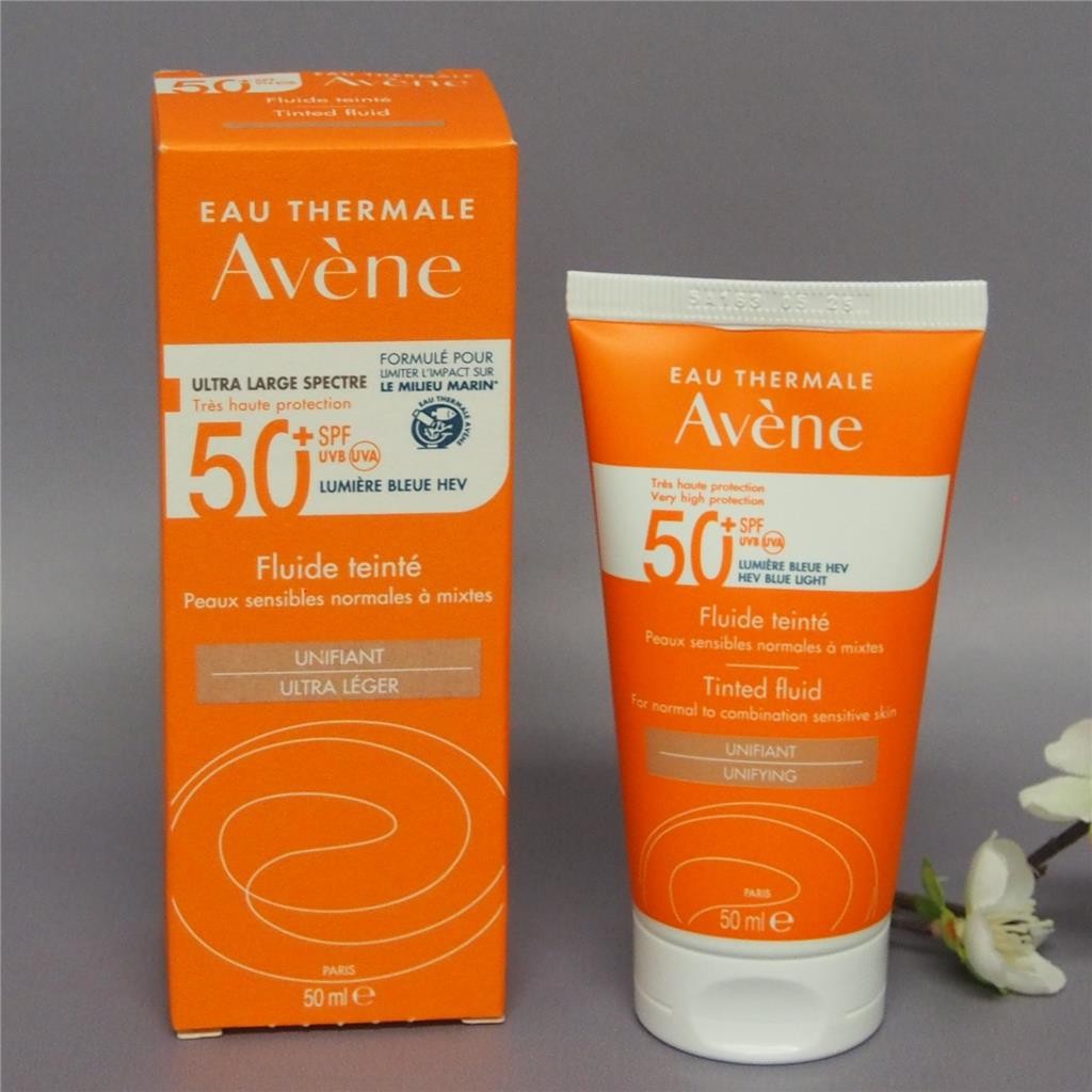Avene Tinted SPF50+ Ultra-Light Sunscreen for Sensitive Skin 50ml