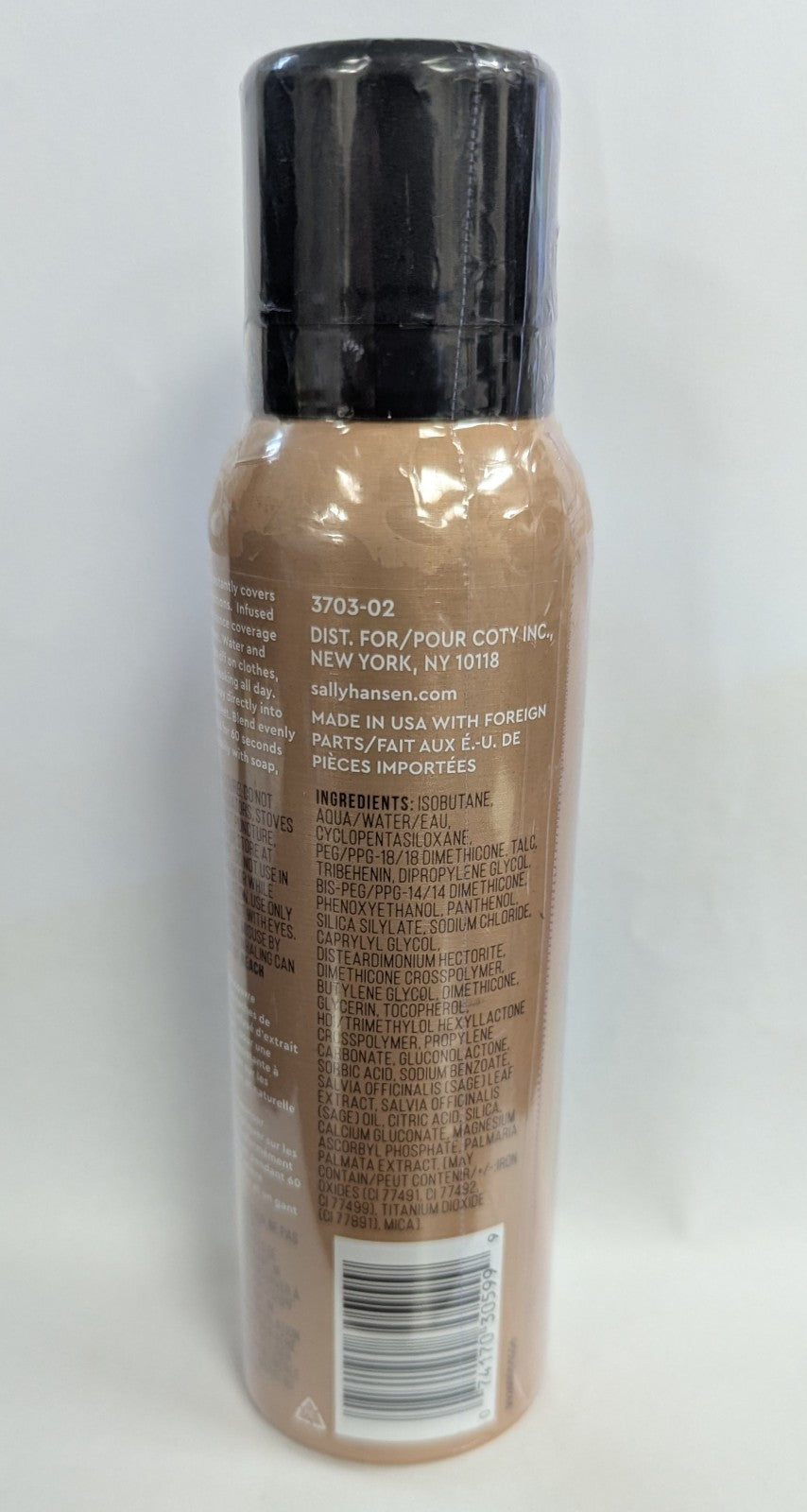 Sally Hansen Airbrush Legs Spray-On Leg Makeup Medium Glow 4.4oz - Lot of 2