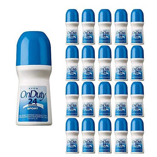 24-Hour Sport Roll-On Deodorant for Active Lifestyle - 2.6 oz (20-Pack)