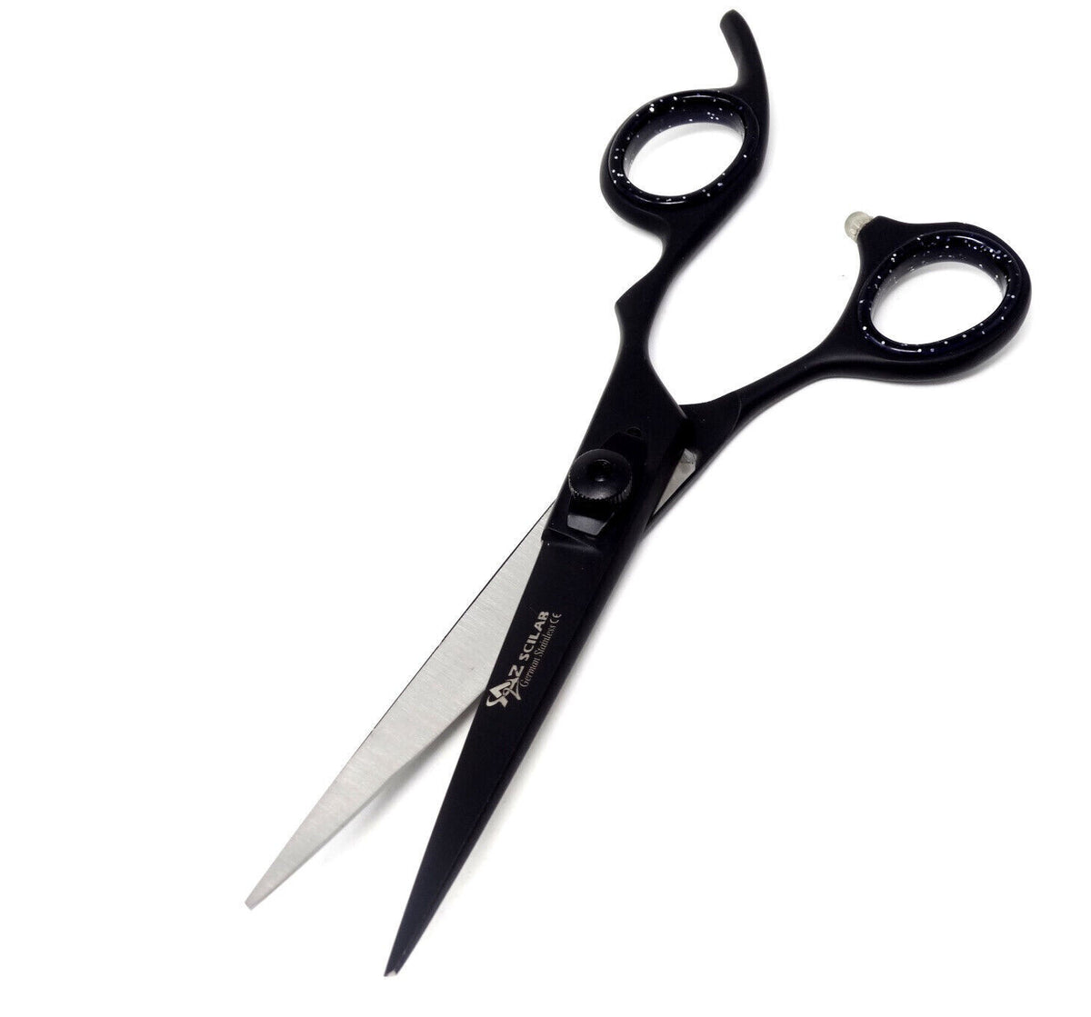Professional 6.5-Inch Hair Cutting Scissors Shears - Black Titanium Coated