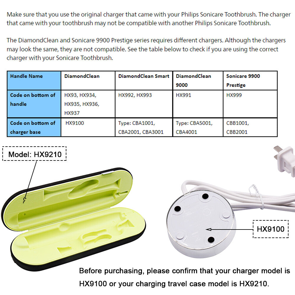 Electric Toothbrush Handle for Sonicare DiamondClean Smart Series - Replacement