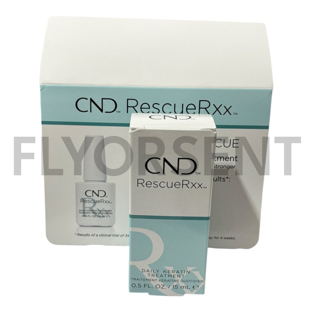 Keratin Hair Treatment Pack - Daily Rescue RXx for Nourished Hair, 6 Pack
