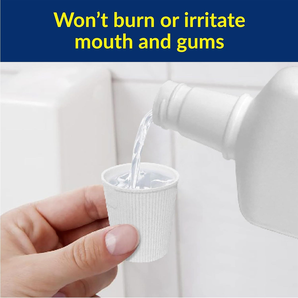 Ultra Sensitive Unflavored Mouthwash - Soothes & Freshens Breath, 32 Oz Pack of 3