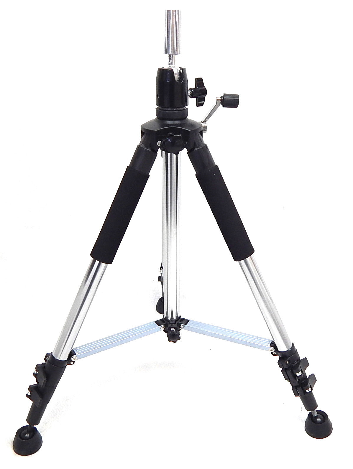 Adjustable Metal Tripod for Wig Manikin Head with Carry Bag - Salon Equipment