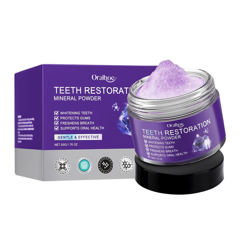 Purple Powder - Natural Stain Remover & Fresh Breath 50g