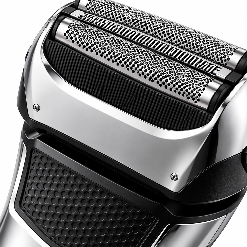 Cordless Waterproof Electric Razor for Men - Wet Dry Shaving, Floating Heads, Fast Charging