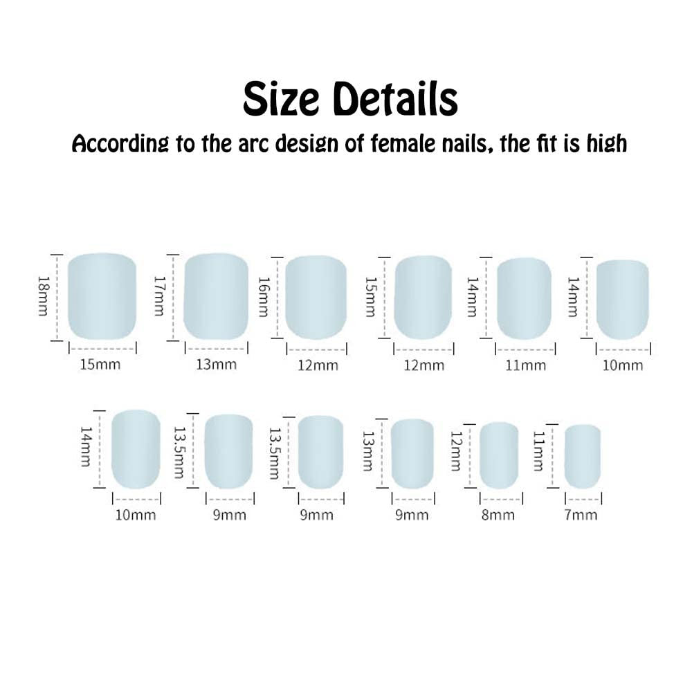 Short Pink Press-On Nails with Glossy Finish - Fake Nail Set for Women