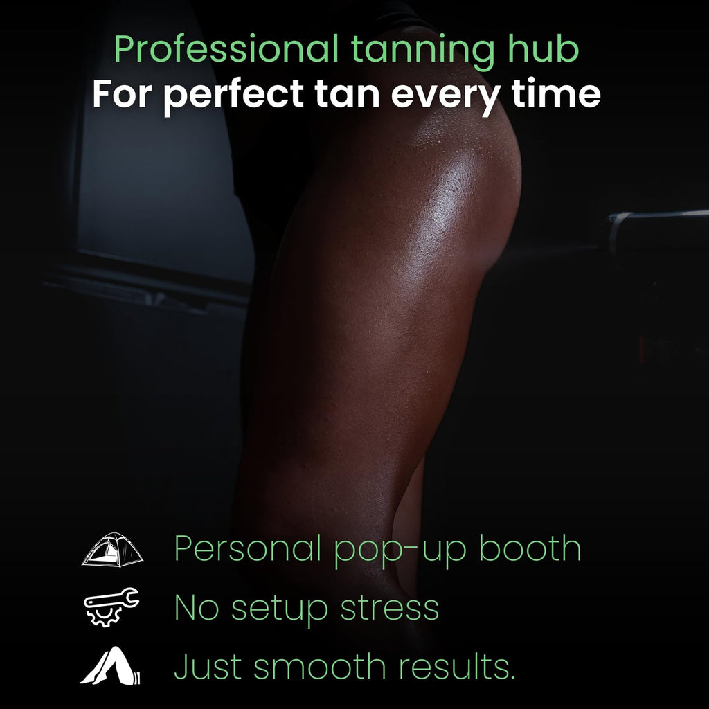 Portable Spray Tan Tent with Clear Window & Carry Case – Professional & Home Use