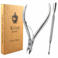 Stainless Steel Cuticle Nipper & Ingrown Toenail Lifter - 2 Pack Nail Care Tools