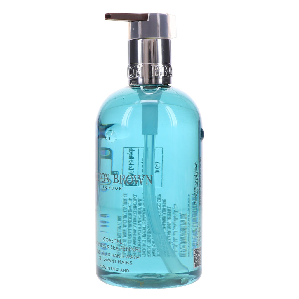 Molton Brown Coastal Cypress & Sea Fennel Hand Wash 10 oz - Luxurious British Scent