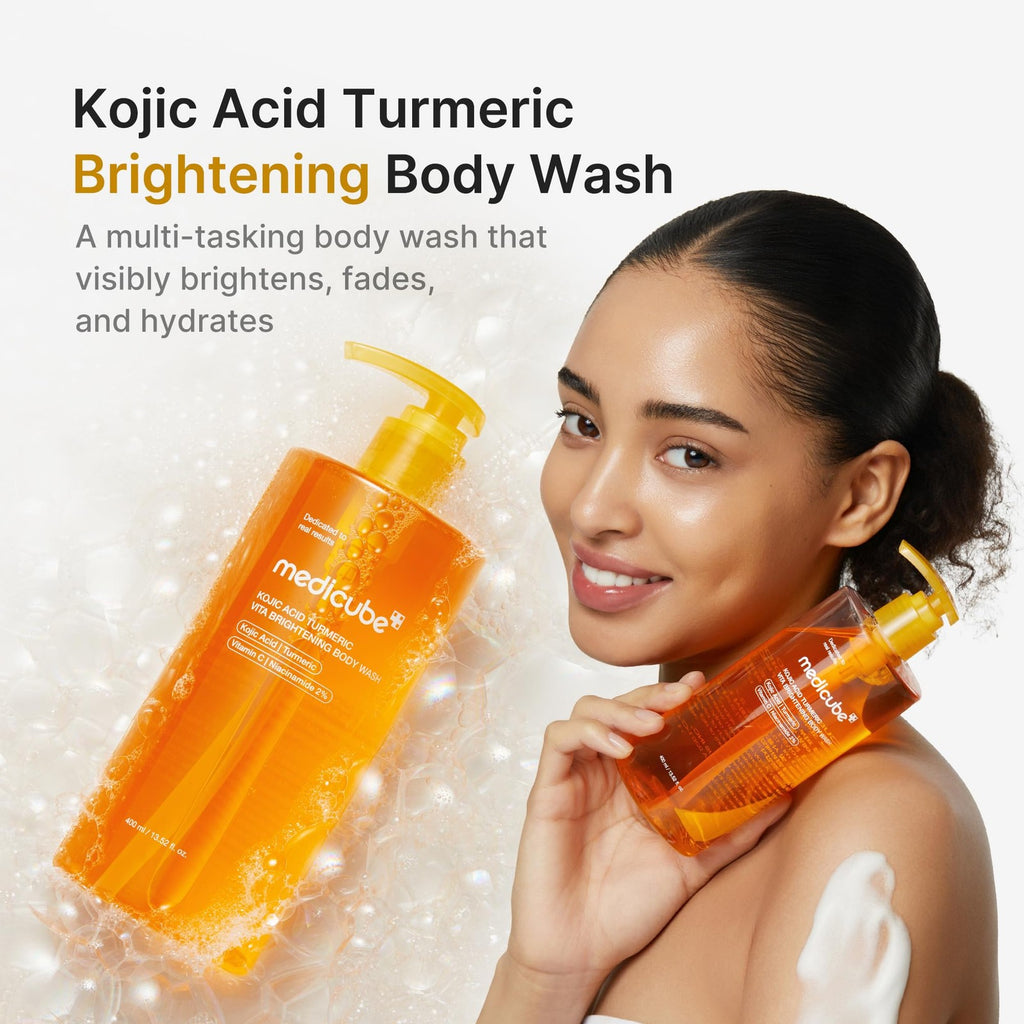 Brightening Body Wash with Kojic Acid & Turmeric - 13.52 fl oz