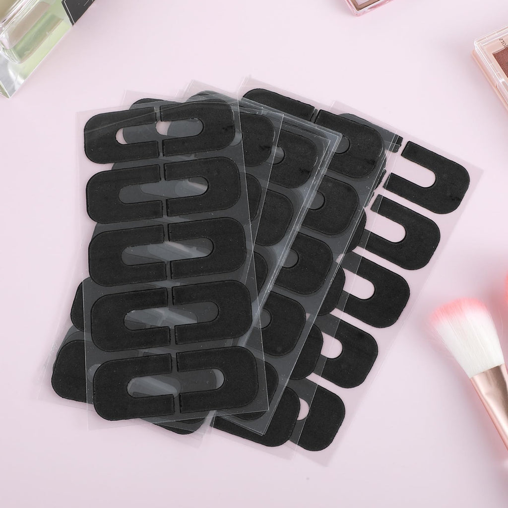 Nail Polish Protector U-Shaped Cuticle Barrier for Nails Painting - Pack of 100