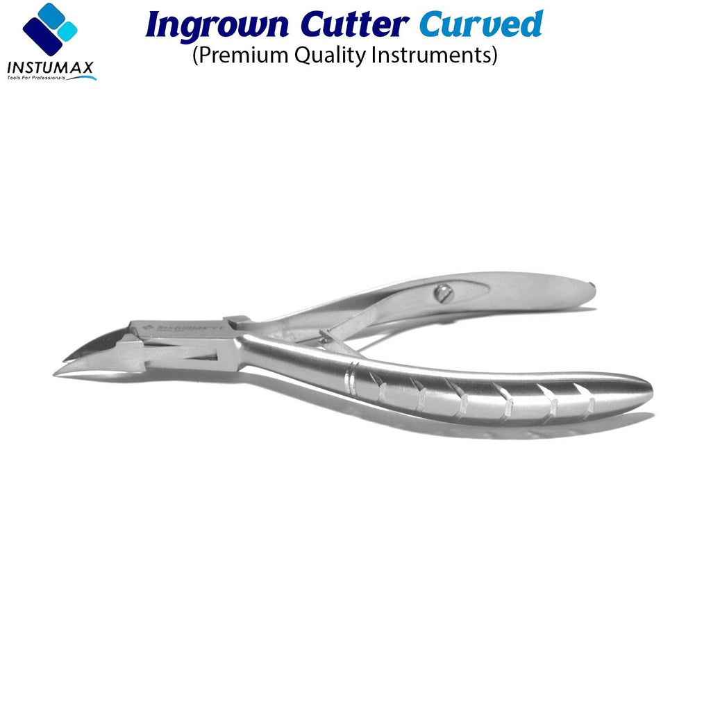 Stainless Steel Toenail Clipper for Thick & Ingrown Nails - Wide Jaw Cutter
