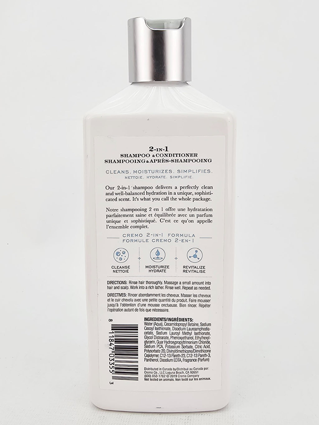 2-in-1 Shampoo and Conditioner Juniper Eucalyptus 16 Fl Oz - Hair Care Set