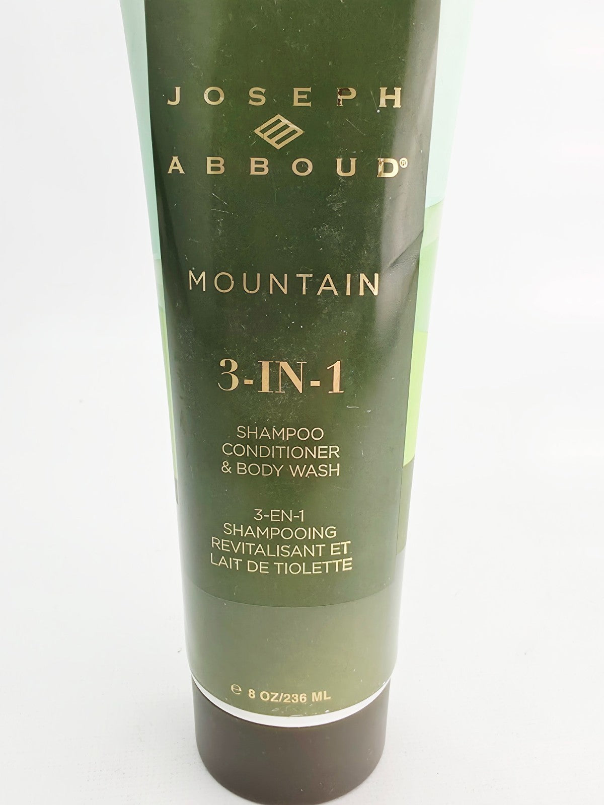 Joseph Abboud Mountain 3-in-1 Shampoo Conditioner Body Wash 8 oz