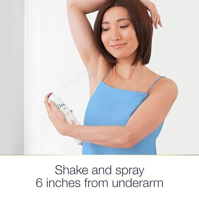 Dove Deodorant Spray 150ml Pack of 6 - Long-Lasting Odor & Sweat Protection