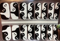 Color Nail Polish Strips Swirly Ghosts 16 Count - Halloween Nail Art