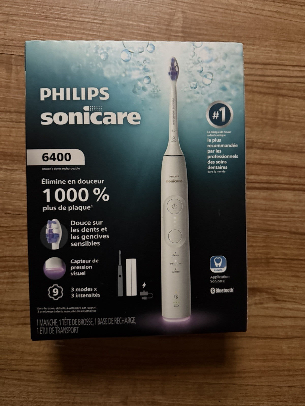 Electric Toothbrush Philips Sonicare 6400 HX7410/04 White Sealed