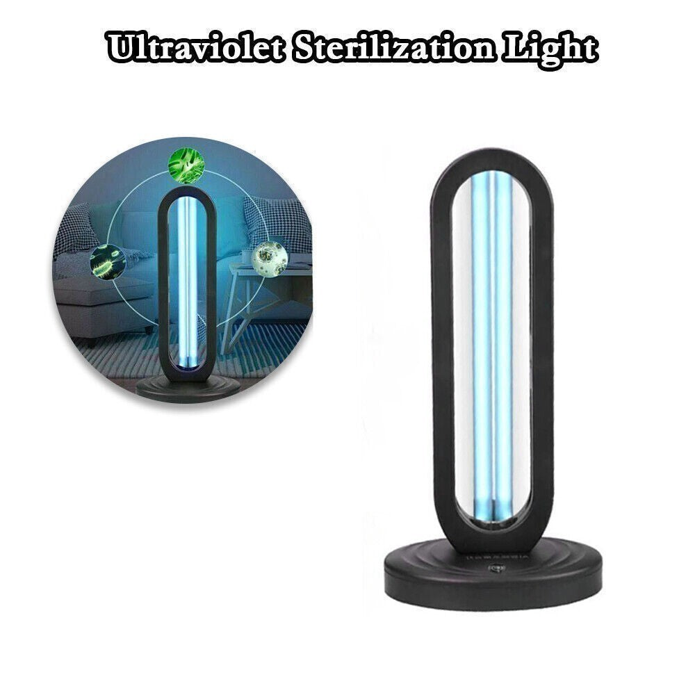 2-Pack Ultraviolet Disinfection Lamp for Household Sterilization, 38W UV Germicidal Light