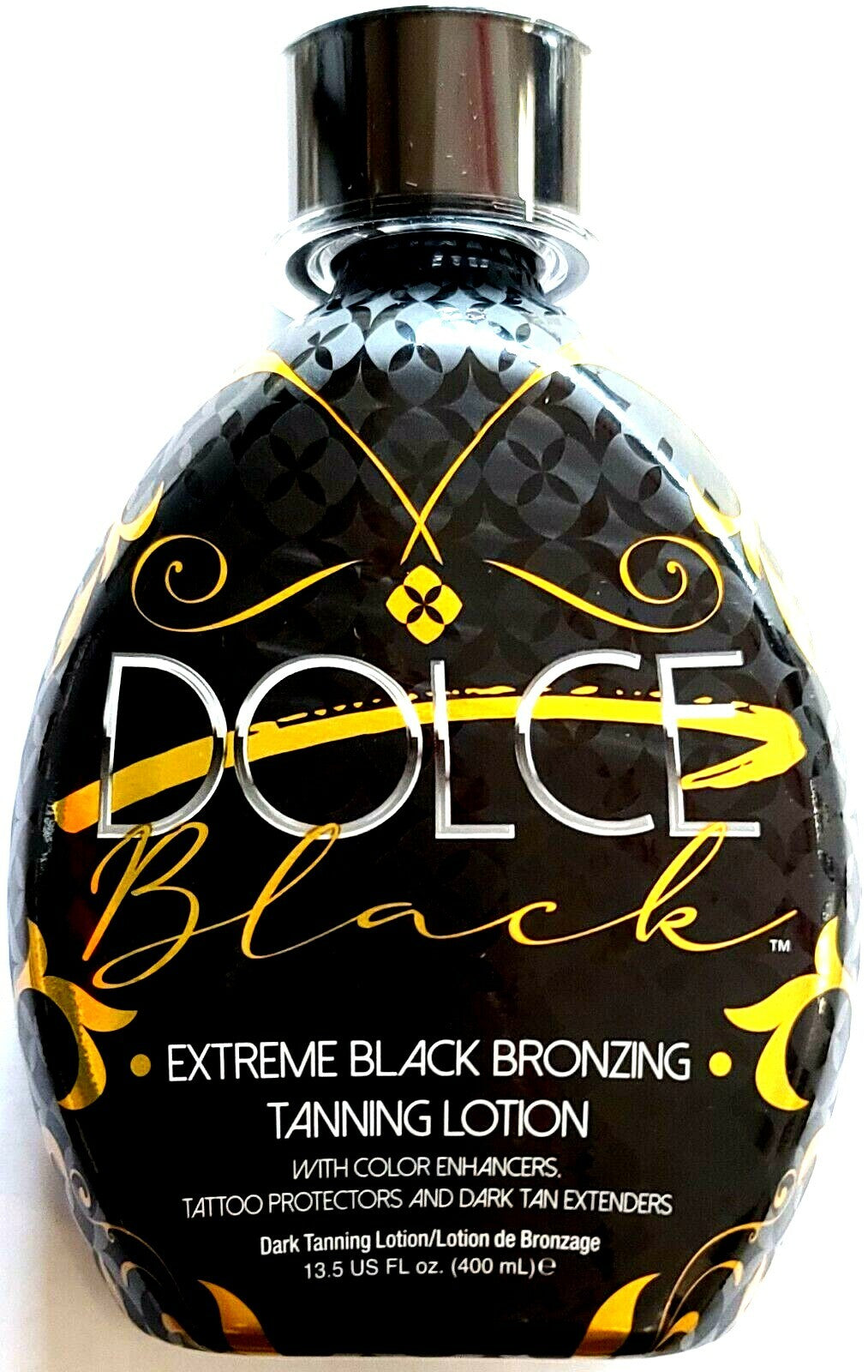 Dark Self Tanning Lotion with Tattoo & Tan Extender - Long-Lasting Bronzer