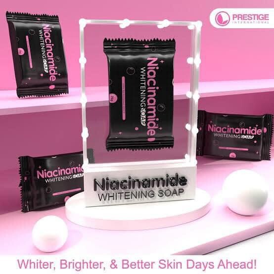 Niacinamide Whitening Soap 5 Bars - Brightening & Moisturizing Skin Care