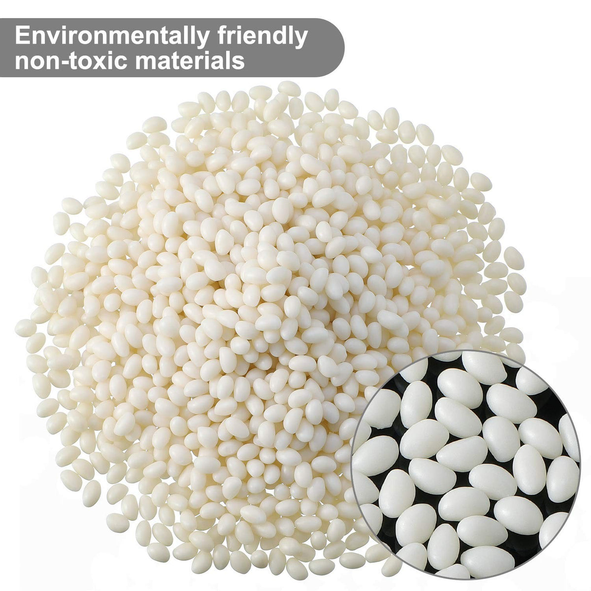 Tooth Repair Kit Moldable Beads for Temporary Dental Fixes - 100g, White