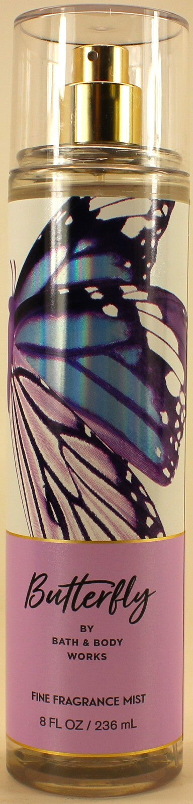 Body Mist Spray 8 Oz Butterfly Fragrance with Raspberry Nectar & Vanilla