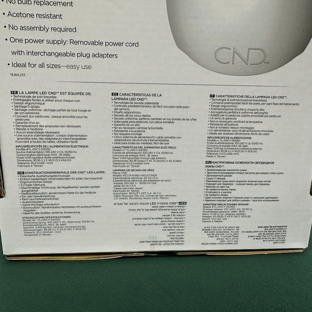 Professional LED Nail Lamp for Gel Nails Curing Technology