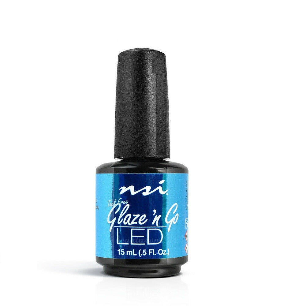 LED & UV Gel Sealer - Tack-Free, High-Gloss Finish, 15 mL