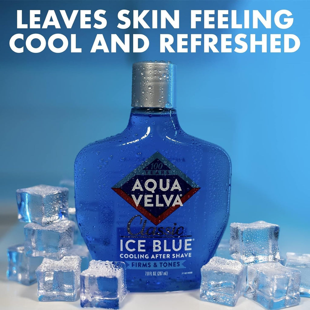Men's After Shave Lotion with Aquatic Scent - Cooling & Toning, 7 Oz