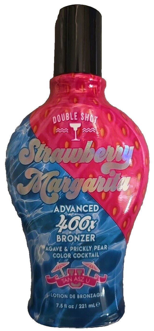 Tan Inc Strawberry Margarita 400X Advanced Bronzer Tanning Lotion 7.5oz