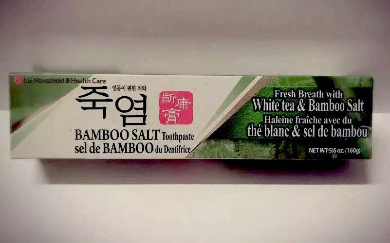 Bamboo Salt Toothpaste - Fresh Breath & Sensitive Teeth Relief 160G