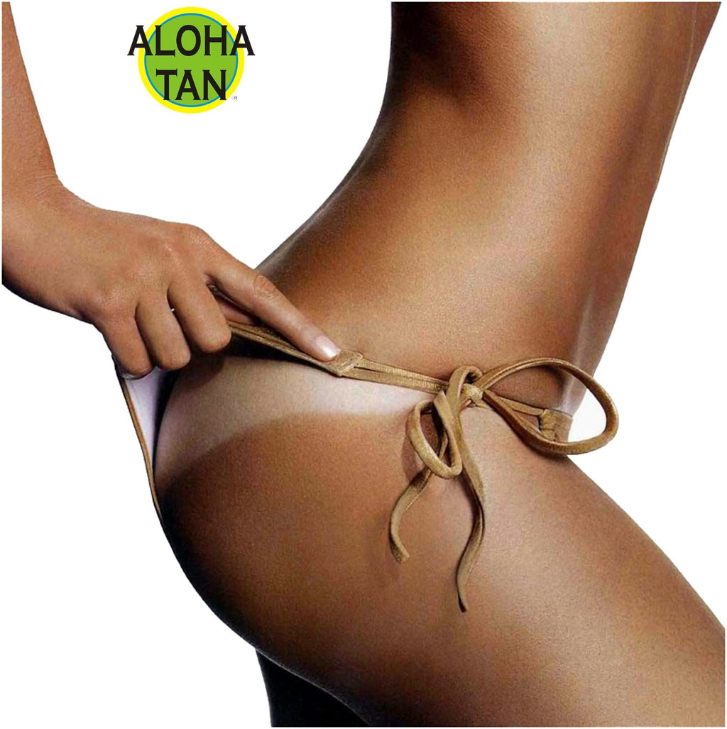 Light Self Tanning Spray Solution 64 oz with Applicator Mitt & Gloves