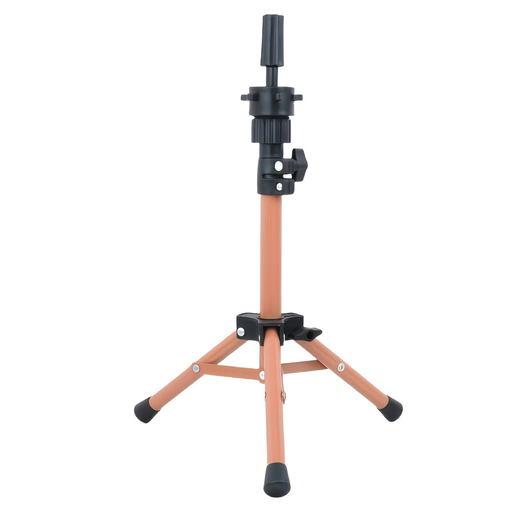 Adjustable 25-Inch Wig Mannequin Head Stand Tripod for Hat and Wig Display