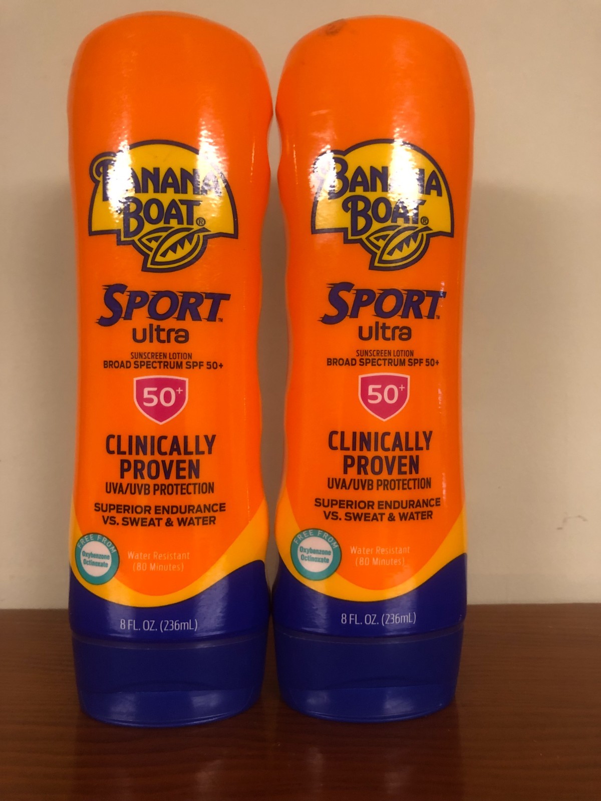 SPF 50 Sunscreen Lotion for Active Sports - 8 oz, Water-Resistant