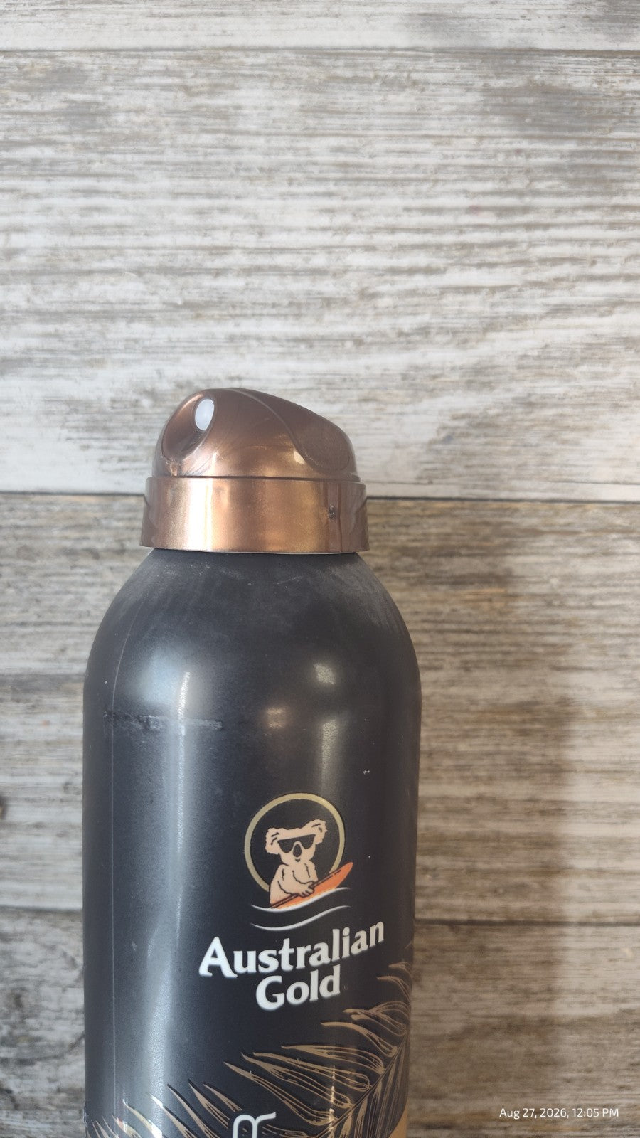 Australian Gold SPF 15 Continuous Spray Sunscreen with Bronzer 6oz