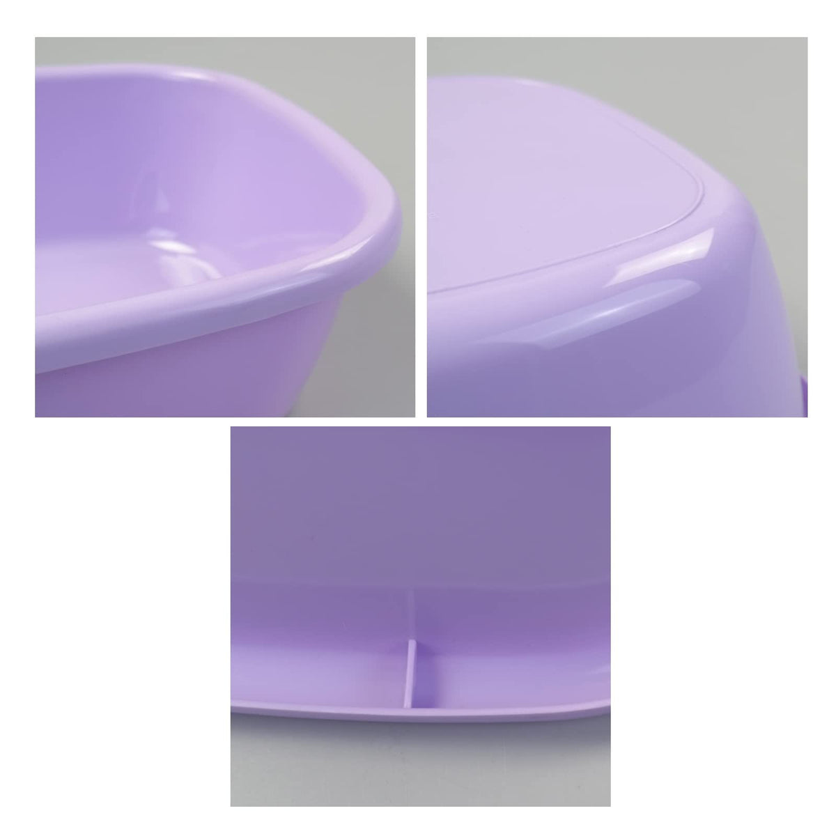 8 Quart Plastic Small Wash Basin Dish Tub Set for Children - 4 Pack