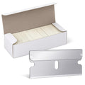 Heavy Duty Single Edge Razor Blades 100 Pack - Universal Replacement for Scrapers & Utility Knives